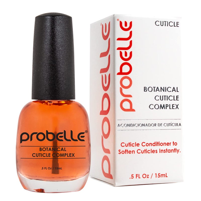 Probelle Kukui Nut Oil Botanical Cuticle Oil conditions and softens cuticles for healthy nails and cuticle growth 5oz 15 mL